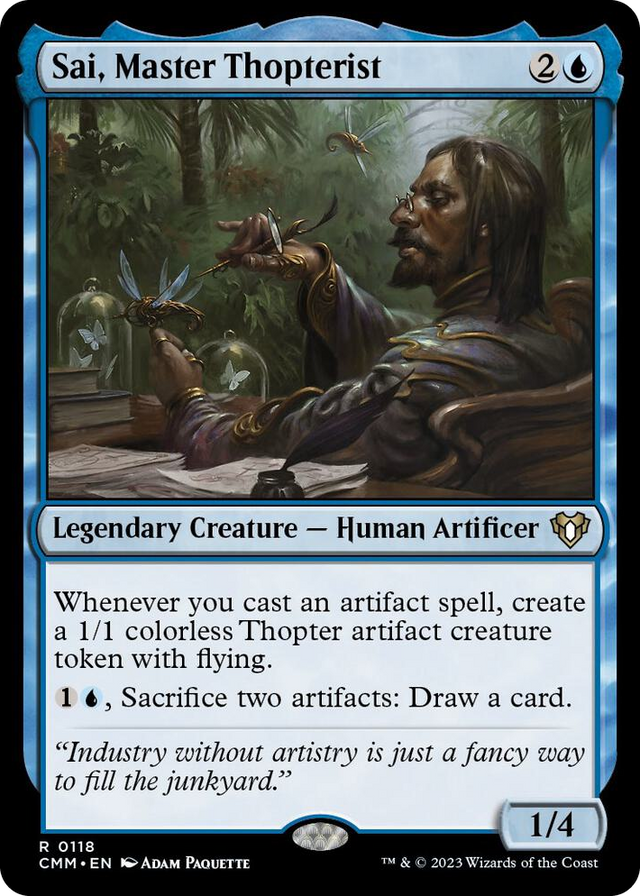 0118 Sai, Master Thopterist R Commander Masters