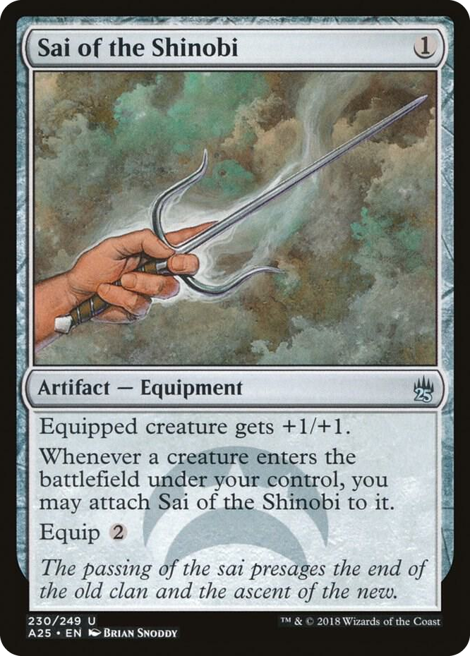 0230 Sai of the Shinobi U Masters 25