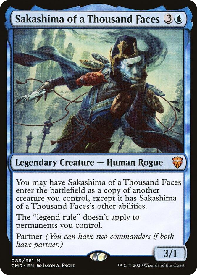 0089 Sakashima of a Thousand Faces M Commander Legends