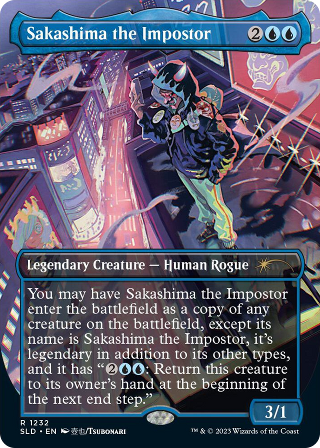1232 Sakashima the Impostor R Secret Lair Drop Series