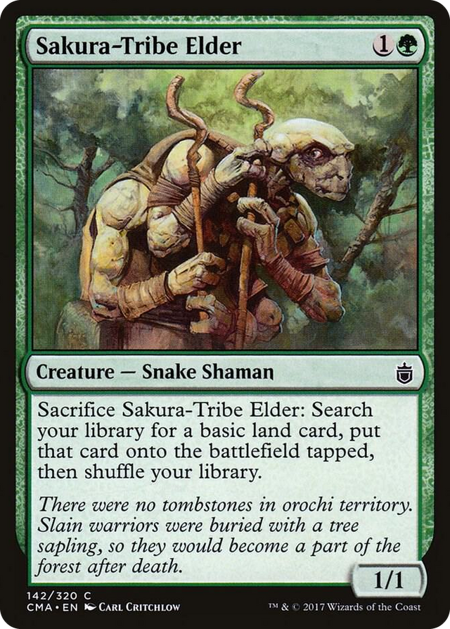 0142 Sakura-Tribe Elder C Commander Anthology