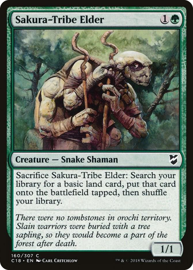 0160 Sakura-Tribe Elder C Commander 2018