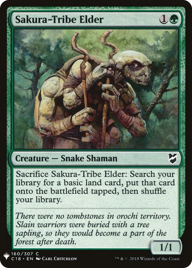 0160 Sakura-Tribe Elder C The List Reprints