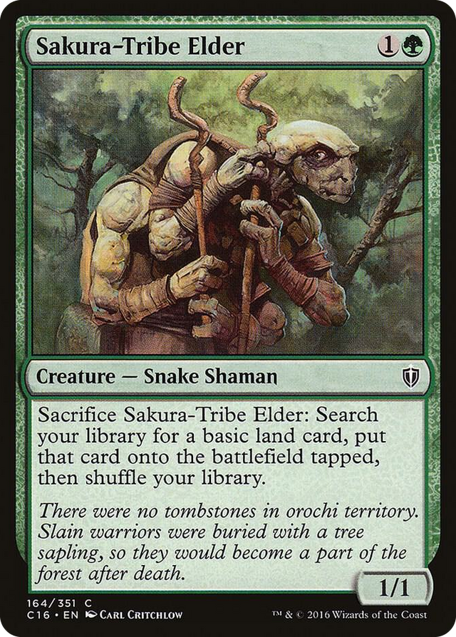 0164 Sakura-Tribe Elder C Commander 2016