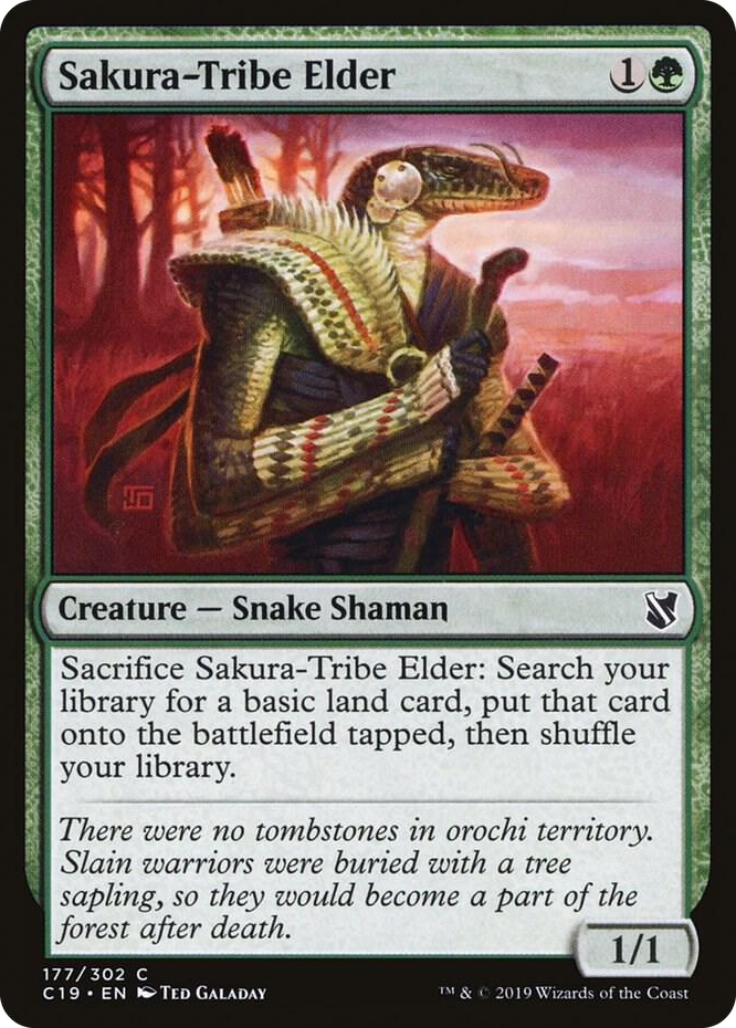 0177 Sakura-Tribe Elder C Commander 2019