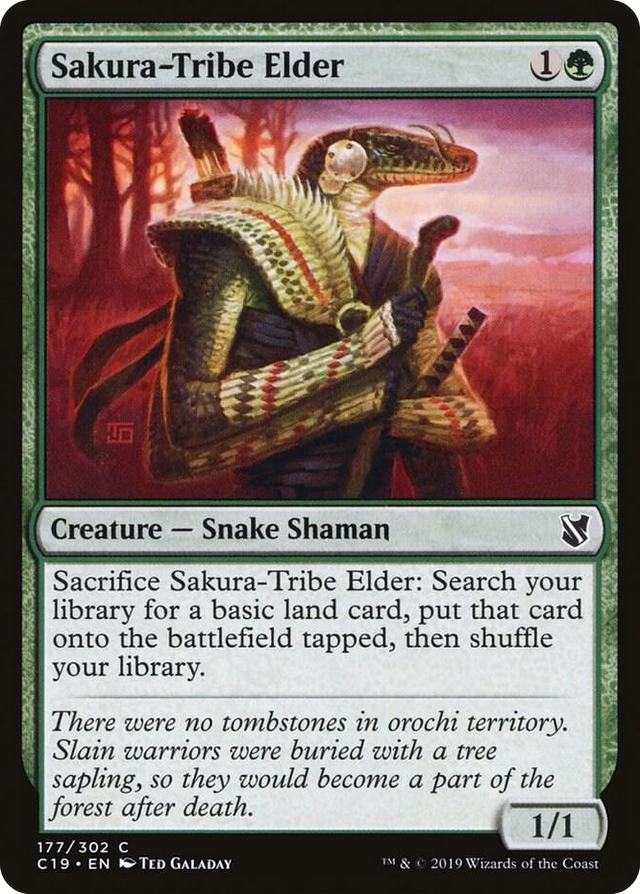 0177 Sakura-Tribe Elder C Commander 2019