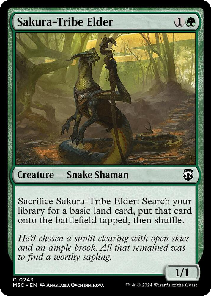0243 Sakura-Tribe Elder C Commander: Modern Horizons 3