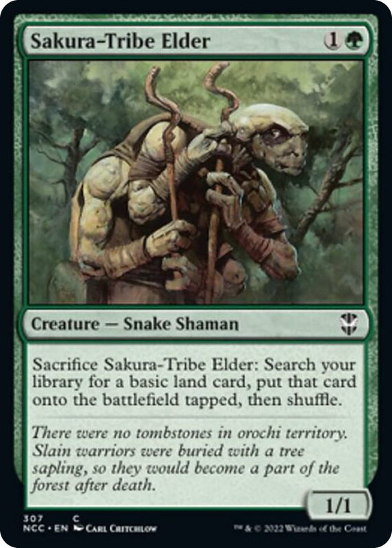 0307 Sakura-Tribe Elder C Commander: Streets of New Capenna