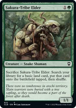 0832 Sakura-Tribe Elder C Commander Legends: Battle for Baldur's Gate