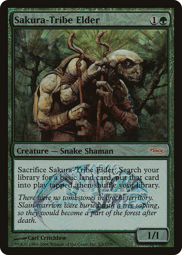 Sakura-Tribe Elder (Junior APAC Series) #1 P - Junior Series Promos Pokemon card