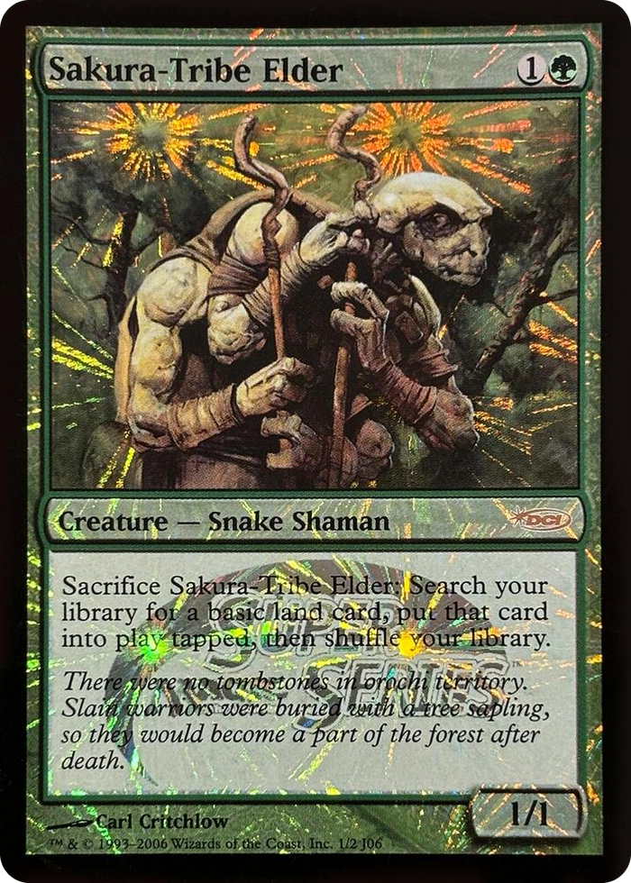Sakura-Tribe Elder (Super Series) #1 P - Junior Series Promos Pokemon card