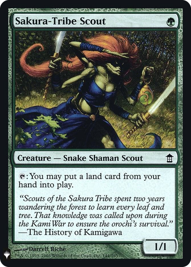 0144 Sakura-Tribe Scout C The List Reprints