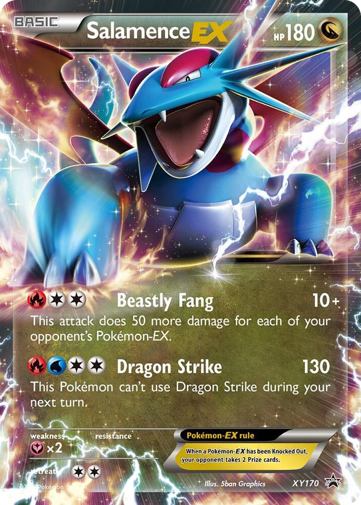 XY170 Salamence EX - XY170 Promo XY Promos