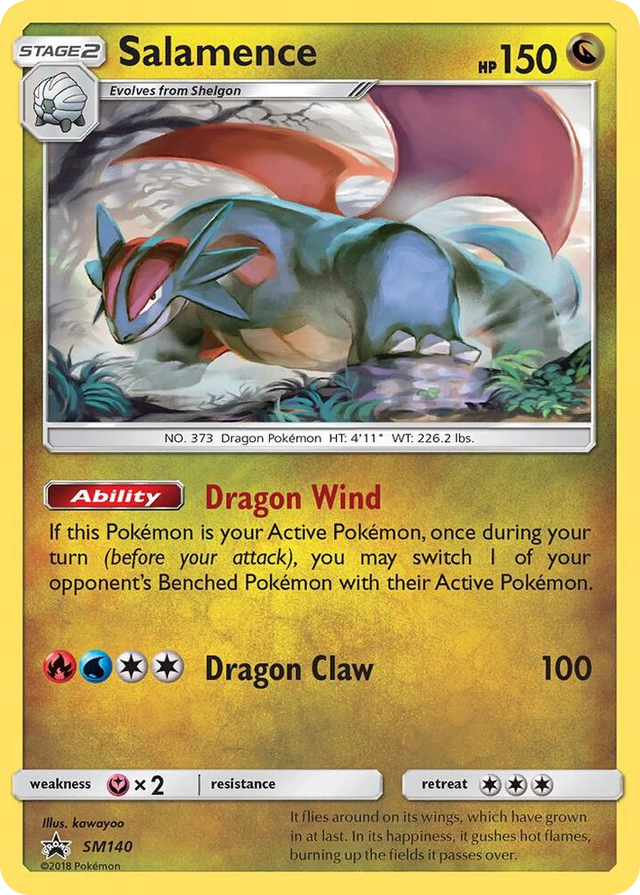 SM140 Salamence - SM140 Promo SM Promos
