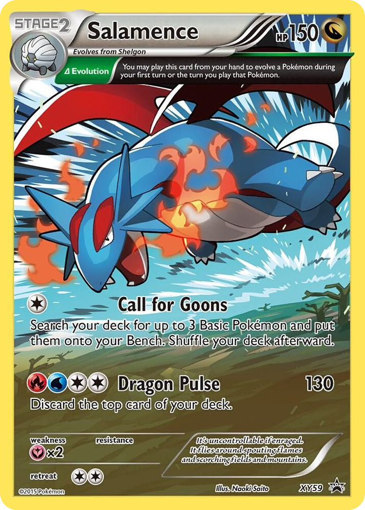 XY059 Salamence - XY59 Promo XY Promos