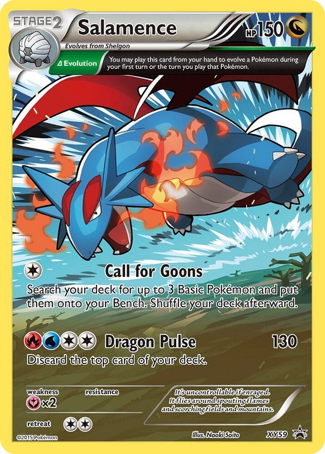 XY059 Salamence - XY59 Promo XY Promos
