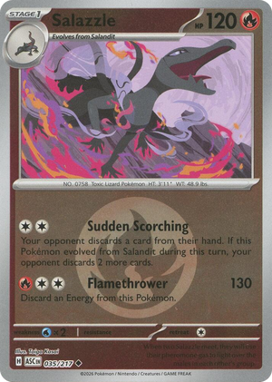 0035 Salazzle - 035/217 (Energy Symbol Pattern) Uncommon Ascended Heroes