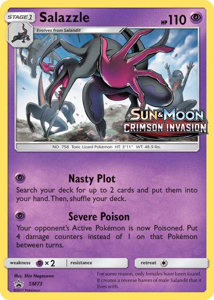 SM073 Salazzle - SM73 (Prerelease) Promo SM Promos