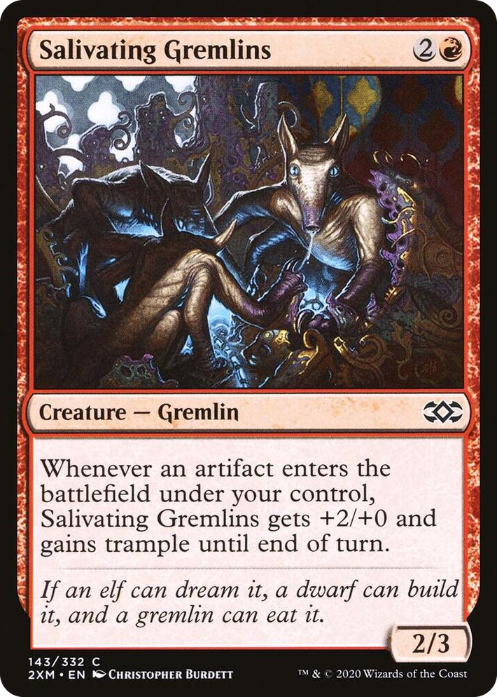 0143 Salivating Gremlins C Double Masters