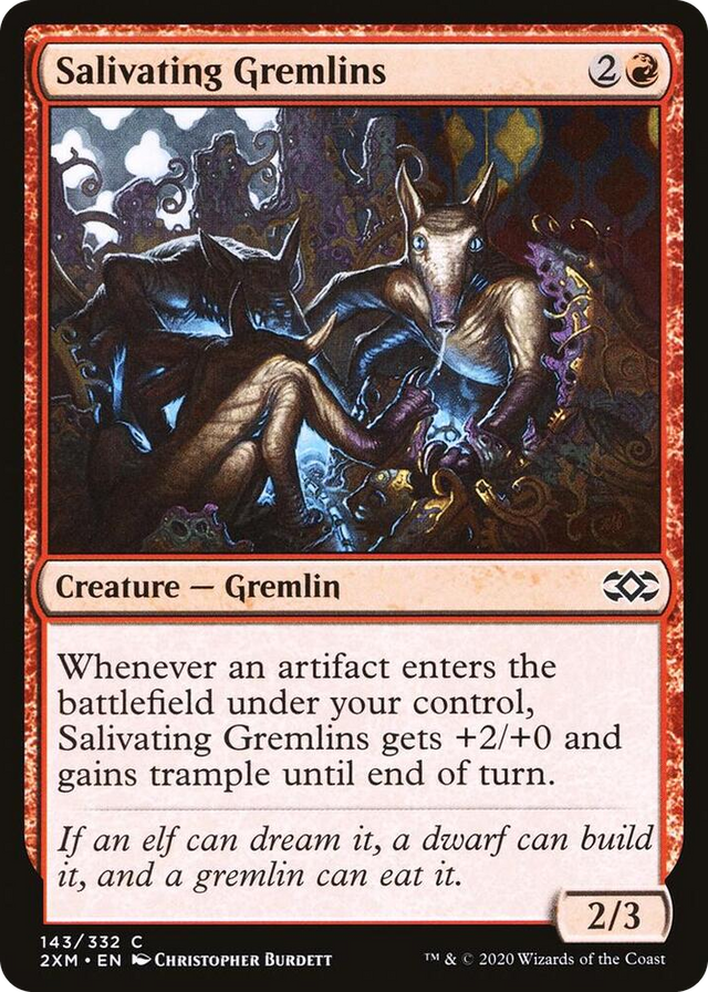 0143 Salivating Gremlins C Double Masters