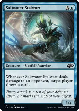 Saltwater Stalwart #342 C - Jumpstart 2022 Pokemon card