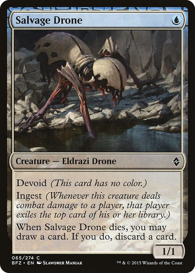 0065 Salvage Drone C Battle for Zendikar