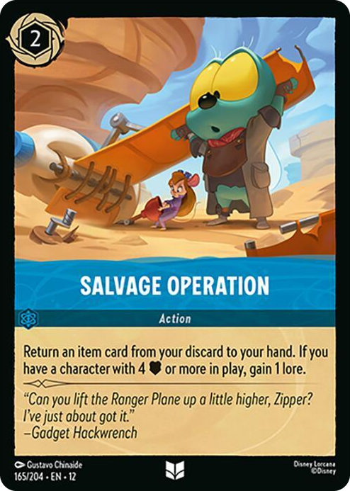 0165 Salvage Operation Uncommon Wilds Unknown