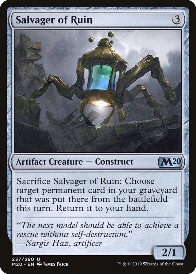 0237 Salvager of Ruin U Core Set 2020