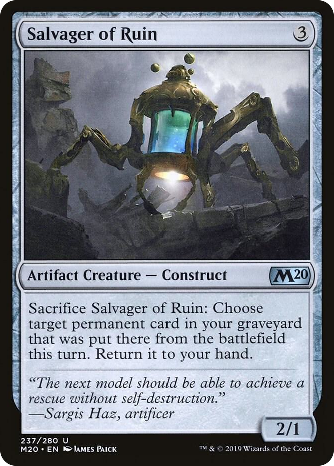 0237 Salvager of Ruin U Core Set 2020