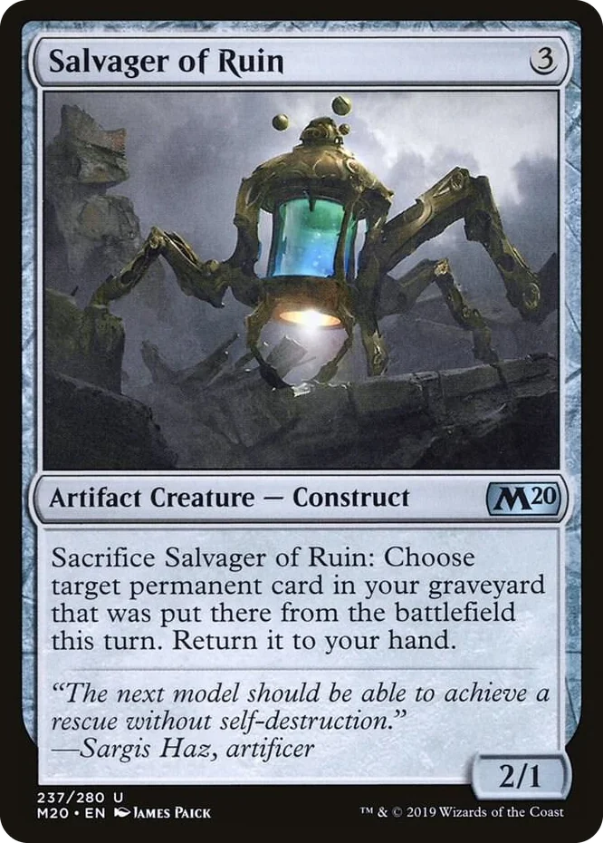 0237 Salvager of Ruin U Core Set 2020