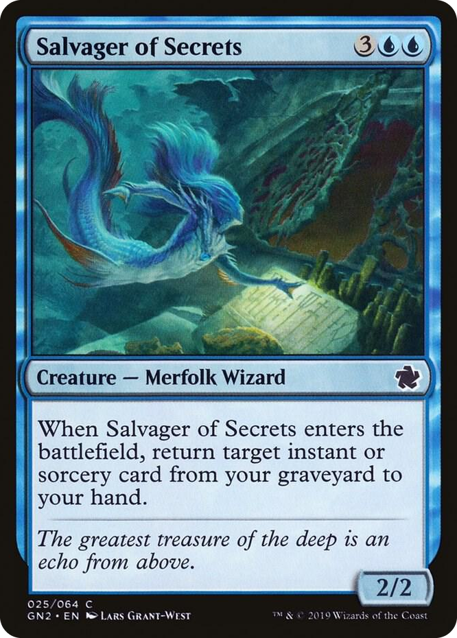 0025 Salvager of Secrets C Magic Game Night 2019