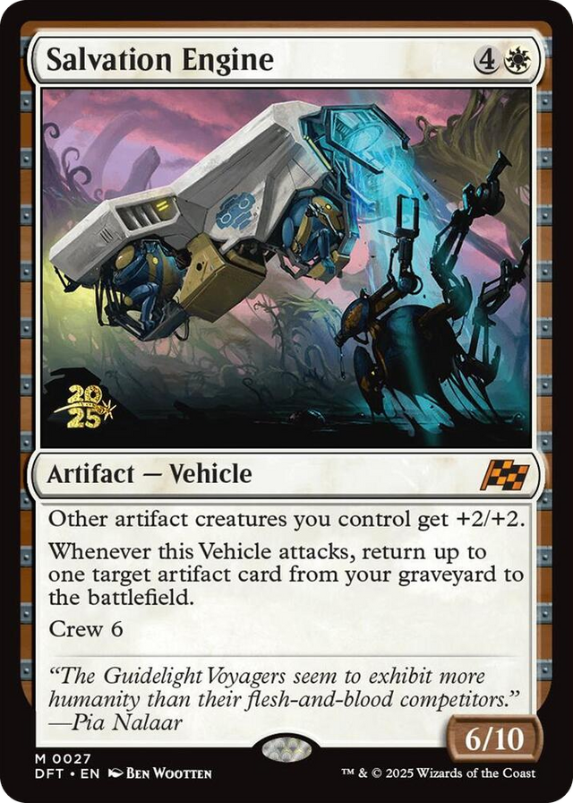 0027 Salvation Engine M Prerelease Cards