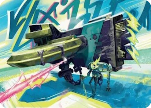 0036 Salvation Engine Art Card S Art Series: Aetherdrift