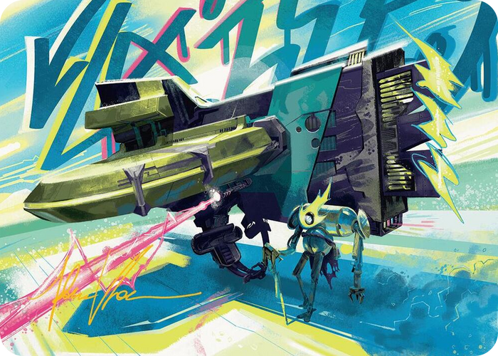 Salvation Engine Art Card (Gold-Stamped Signature) #36 S - Art Series: Aetherdrift Pokemon card