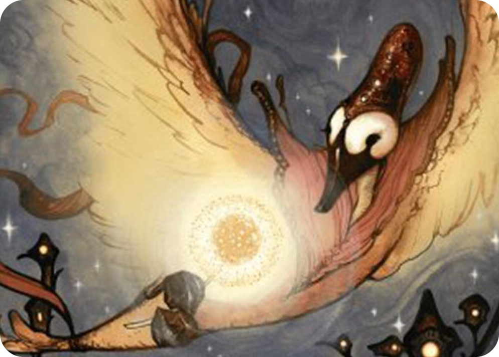 0038 Salvation Swan Art Card S Art Series: Bloomburrow