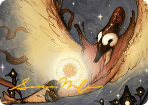 0038 Salvation Swan Art Card (Gold-Stamped Signature) S Art Series: Bloomburrow