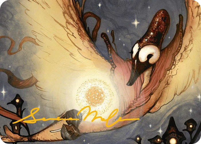 Salvation Swan Art Card (Gold-Stamped Signature) #38 S - Art Series: Bloomburrow Pokemon card