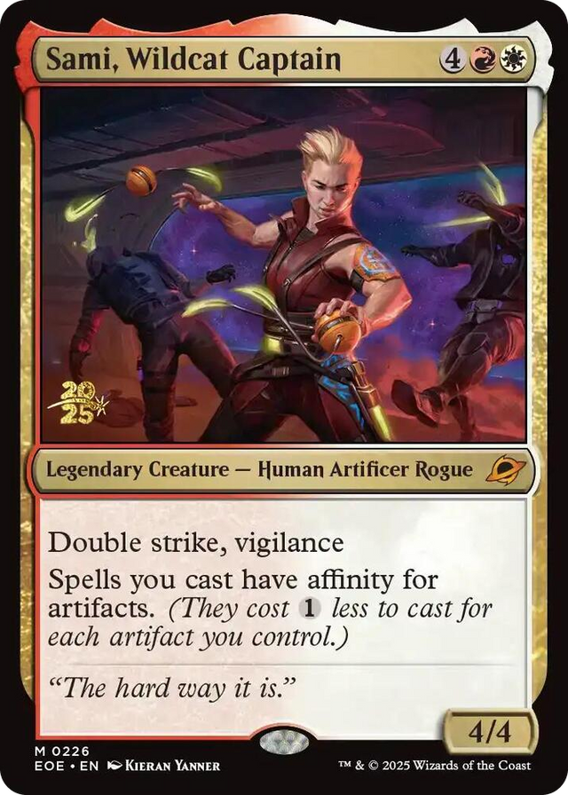 0226 Sami, Wildcat Captain M Prerelease Cards