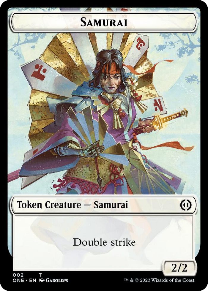 Samurai Token #2 T - Phyrexia: All Will Be One Pokemon card