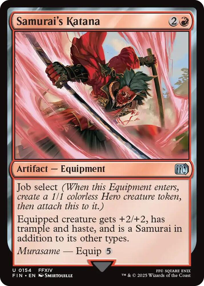 0154 Samurai's Katana U FINAL FANTASY