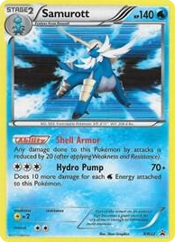 BW022 Samurott - BW22 Promo Black and White Promos
