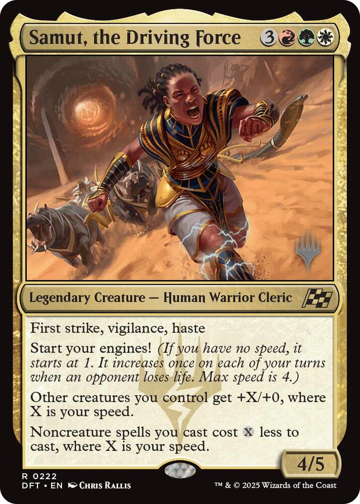 0222 Samut, the Driving Force R Promo Pack: Aetherdrift
