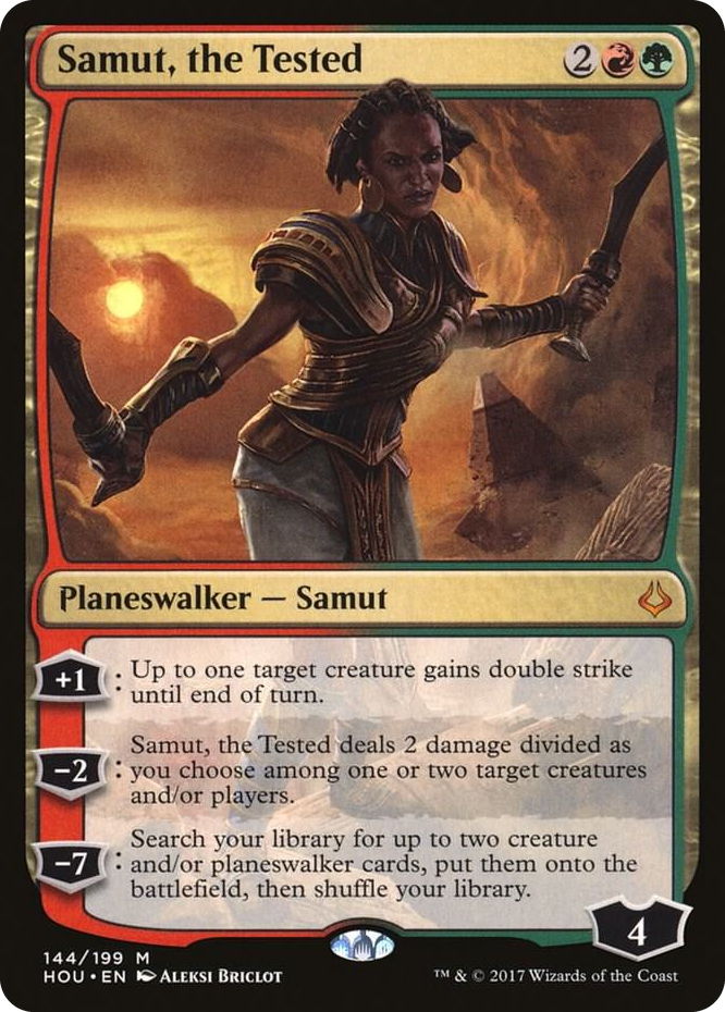 Samut, the Tested #144 M - Hour of Devastation Pokemon card