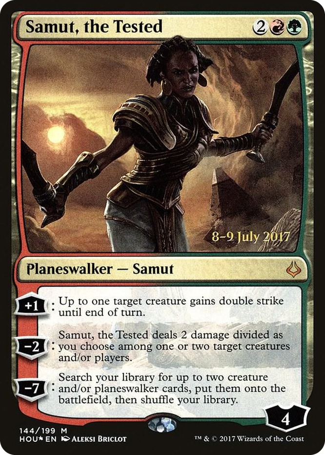 0144 Samut, the Tested M Prerelease Cards