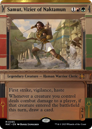 0095 Samut, Vizier of Naktamun (Showcase) M March of the Machine: The Aftermath