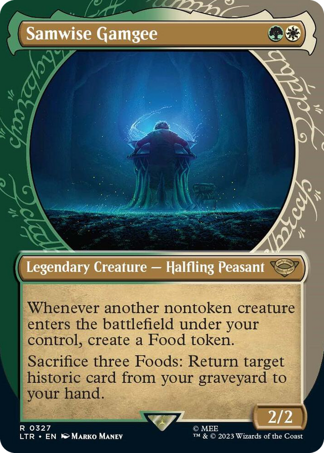 0327 Samwise Gamgee (Showcase) R Universes Beyond: The Lord of the Rings: Tales of Middle-earth