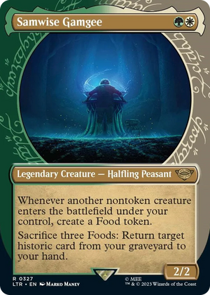 0327 Samwise Gamgee (Showcase) R Universes Beyond: The Lord of the Rings: Tales of Middle-earth