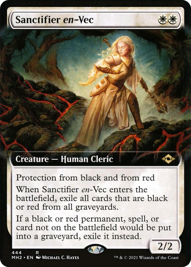 0444 Sanctifier en-Vec (Extended Art) R Modern Horizons 2