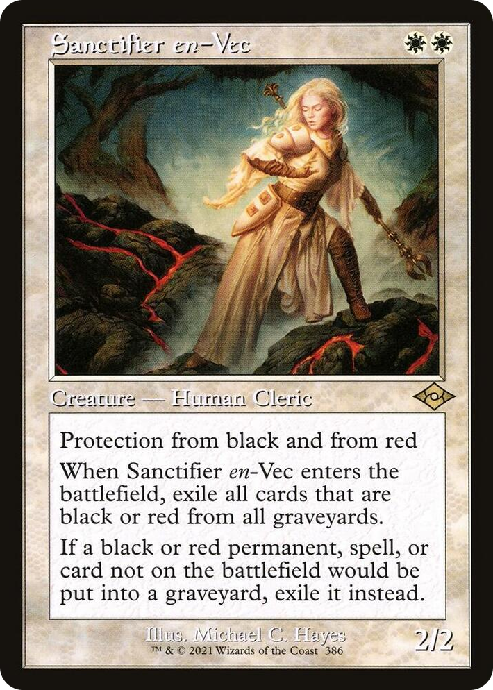 0386 Sanctifier en-Vec (Retro Frame) R Modern Horizons 2