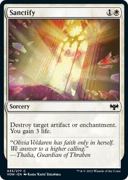 0033 Sanctify C Innistrad: Crimson Vow